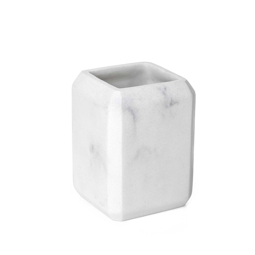 Copo Escova de Dentes Marble 6.7X6.7X9.2CM