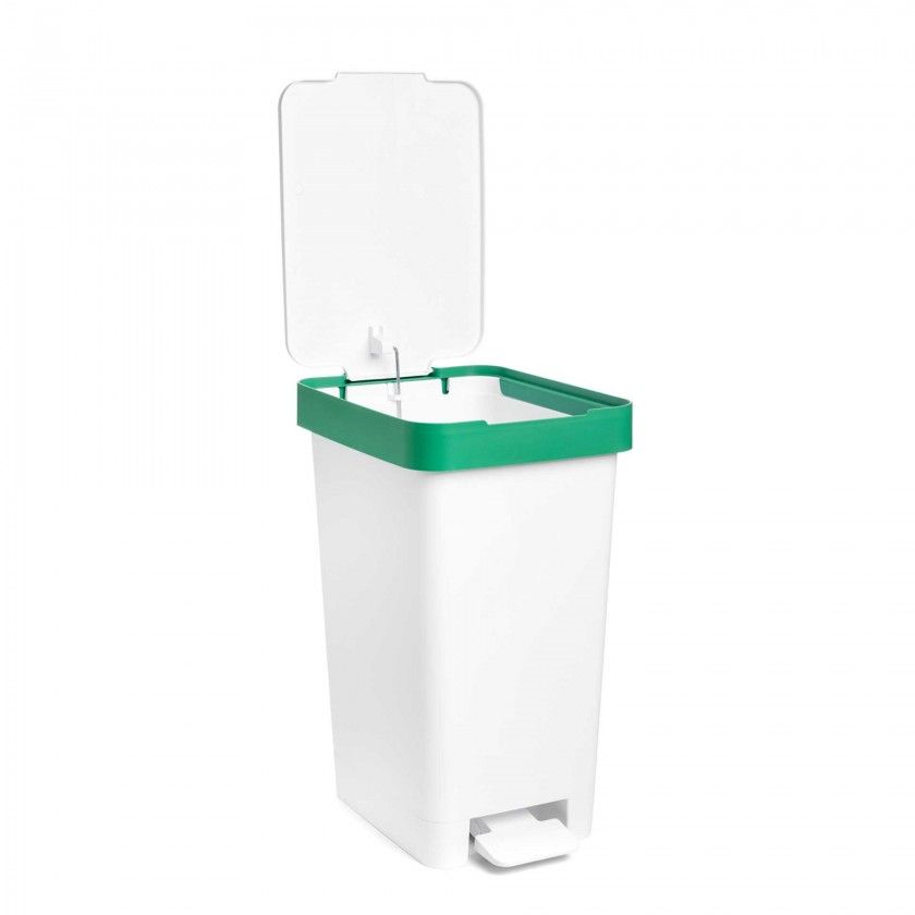 Balde Reciclagem com Pedal Smart 25L 26X36X47cm Balde Reciclagem com Pedal Smart 25L 26X36X47cm