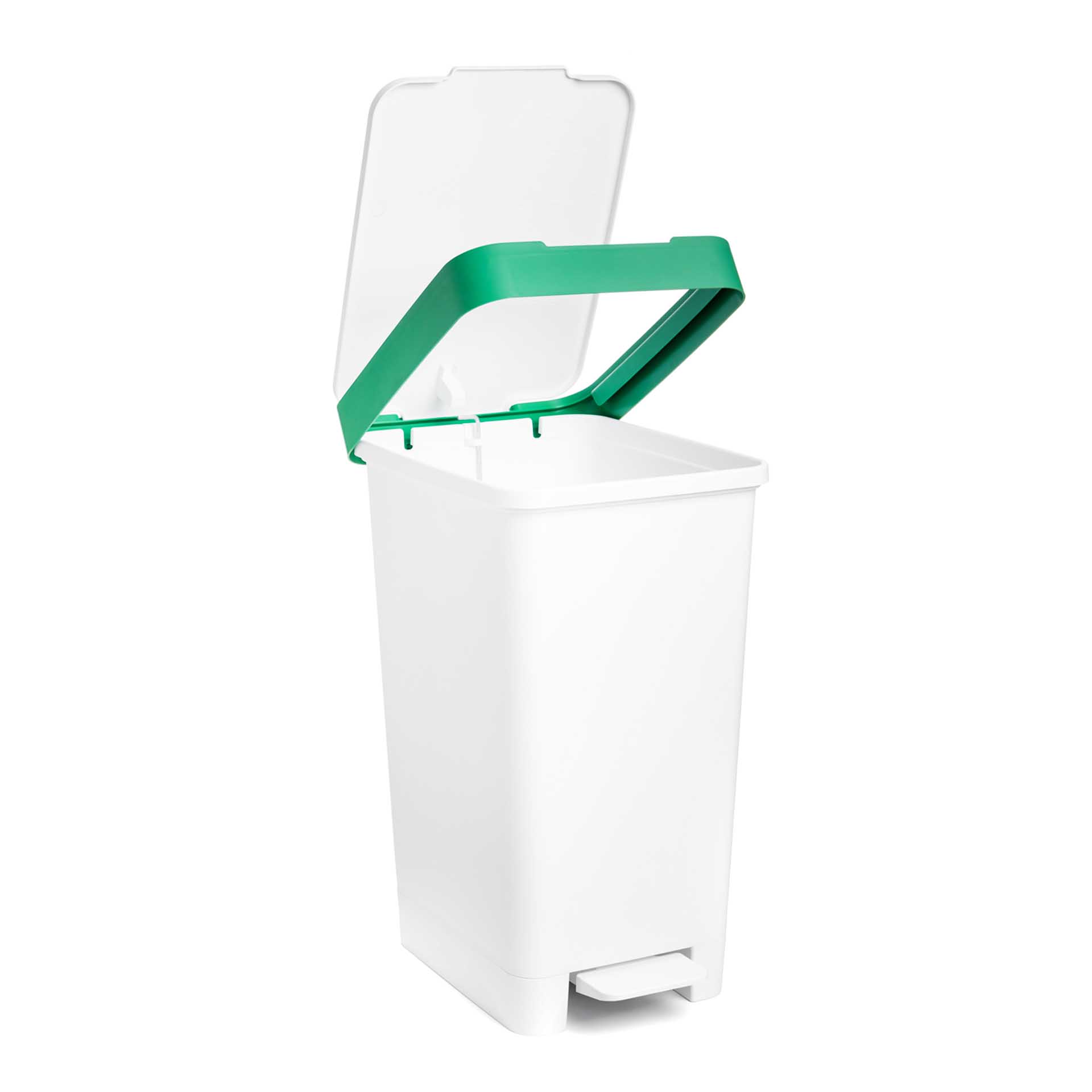 Balde Reciclagem com Pedal Smart 25L 26X36X47cm