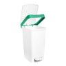 Balde Reciclagem com Pedal Smart 25L 26X36X47cm Balde Reciclagem com Pedal Smart 25L 26X36X47cm