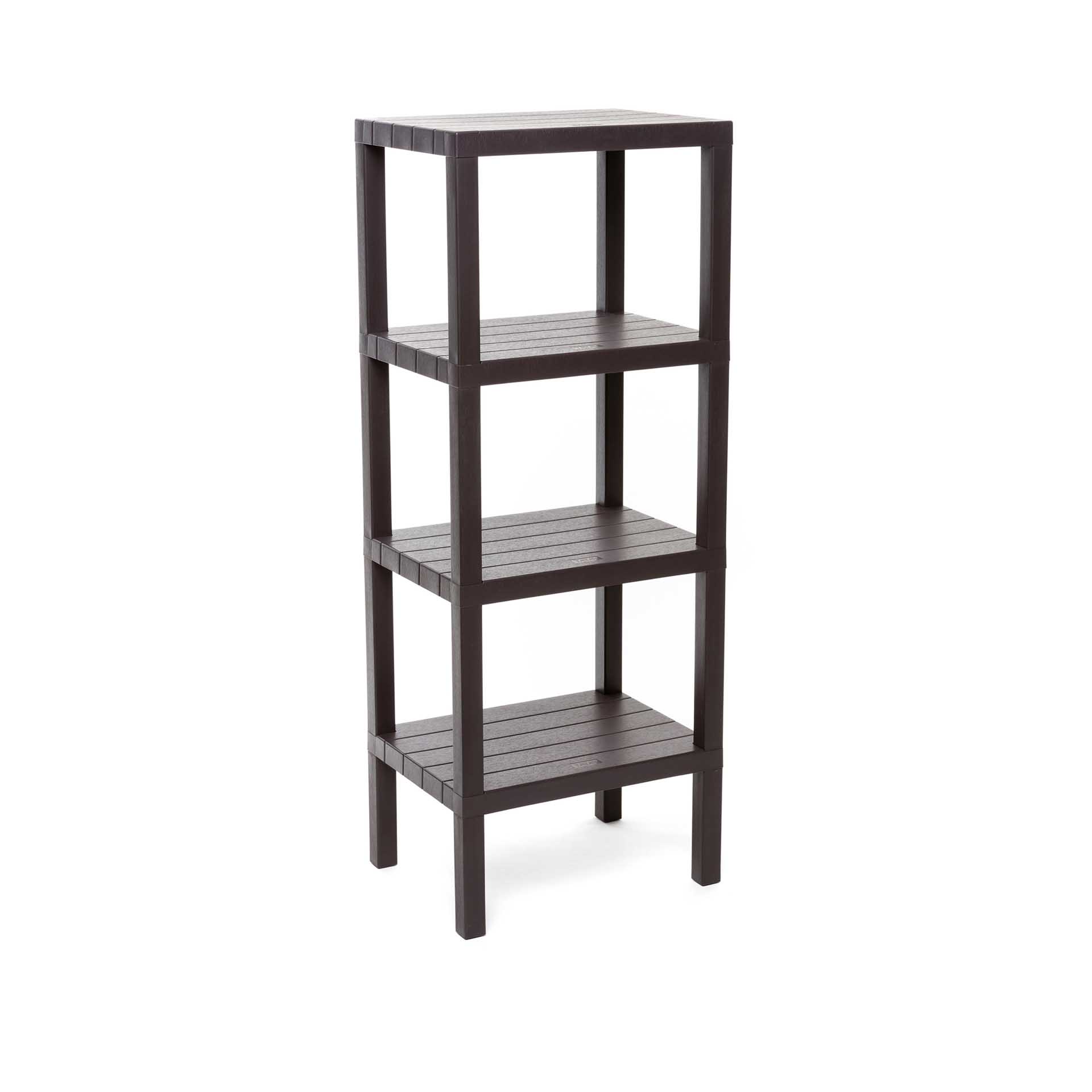 Prateleira 4 Estantes Lombok Castanho