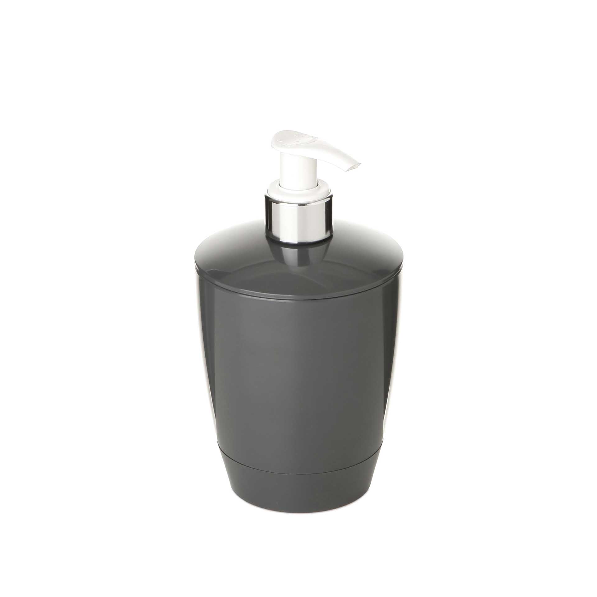 Doseador Sabonete Líquido Kristal Cinza Ø8.5X15.2CM