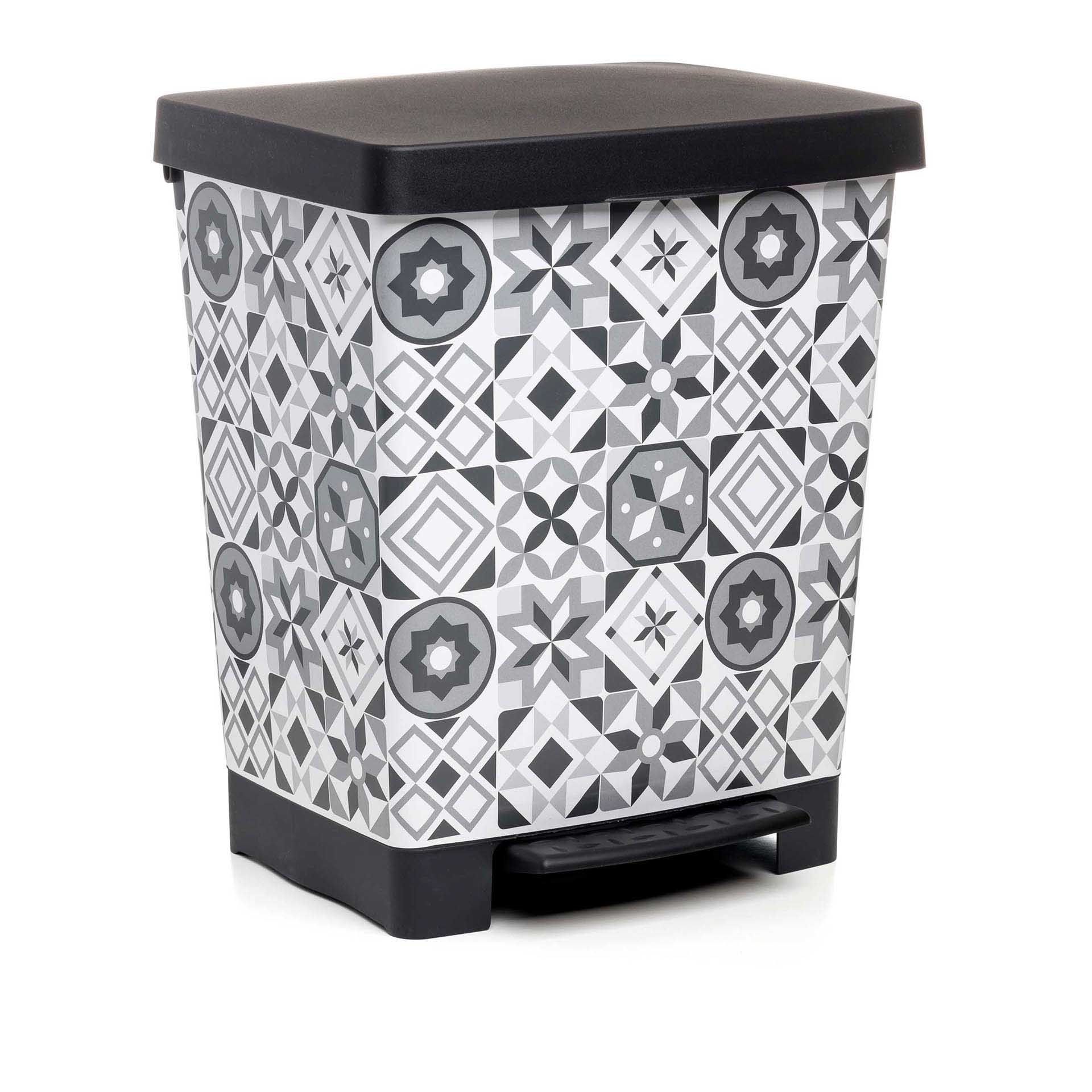 Balde Lixo com Pedal Hydraulic Cubik Deco 23L
