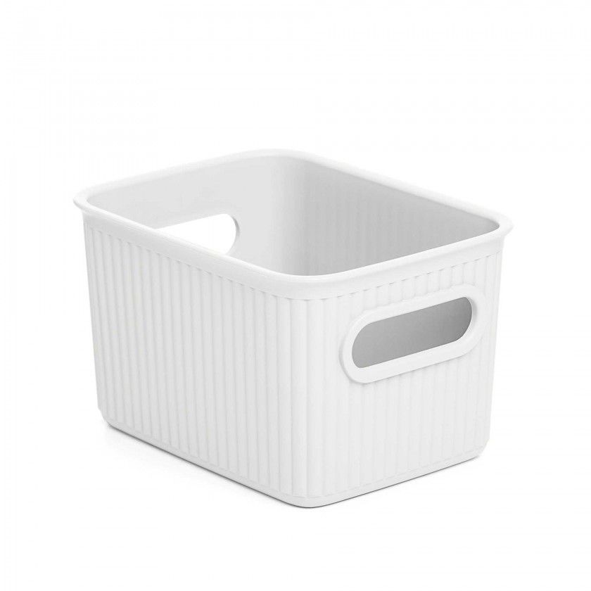 Cesto Multiusos Baobab Branco 1.5L 12.5X16.4X10cm
