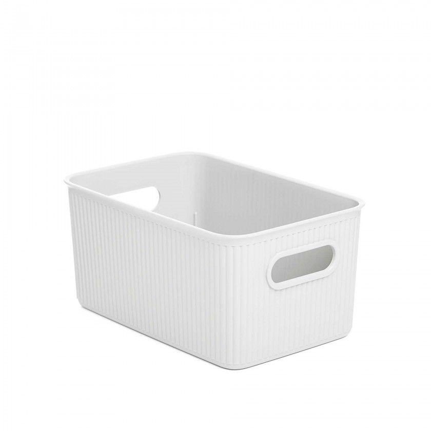 Cesto Multiusos Baobab Branco 5L / 18.1X27.2X13CM