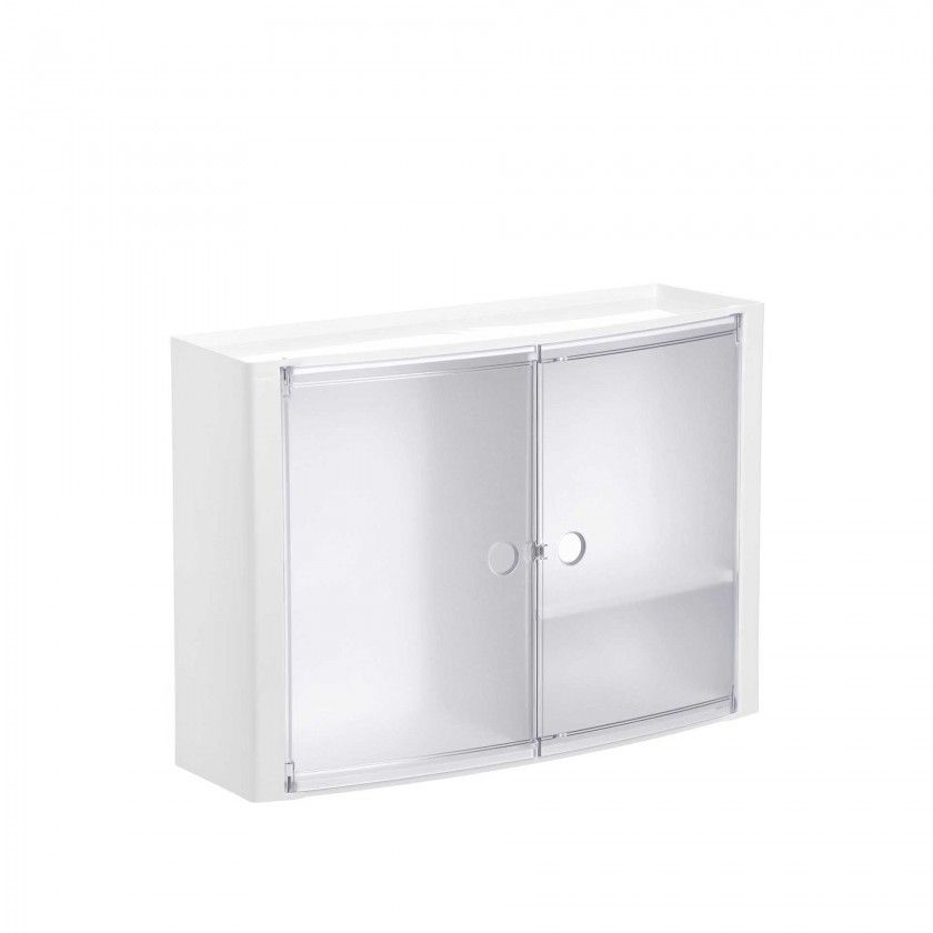 Armrio Wc Horizontal Branco 46X15.5X32CM