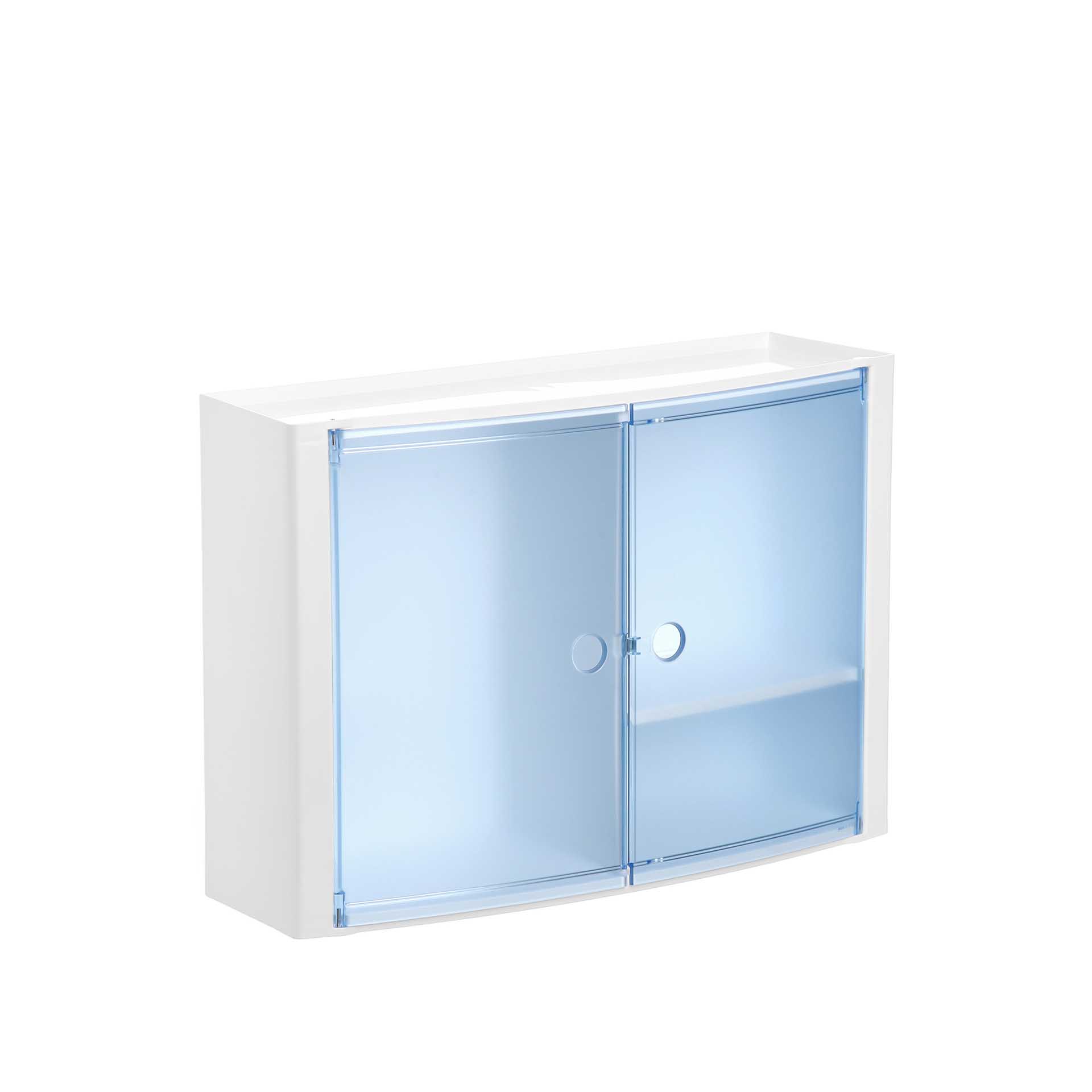 Armário Wc Horizontal Azul 46X15.5X32CM