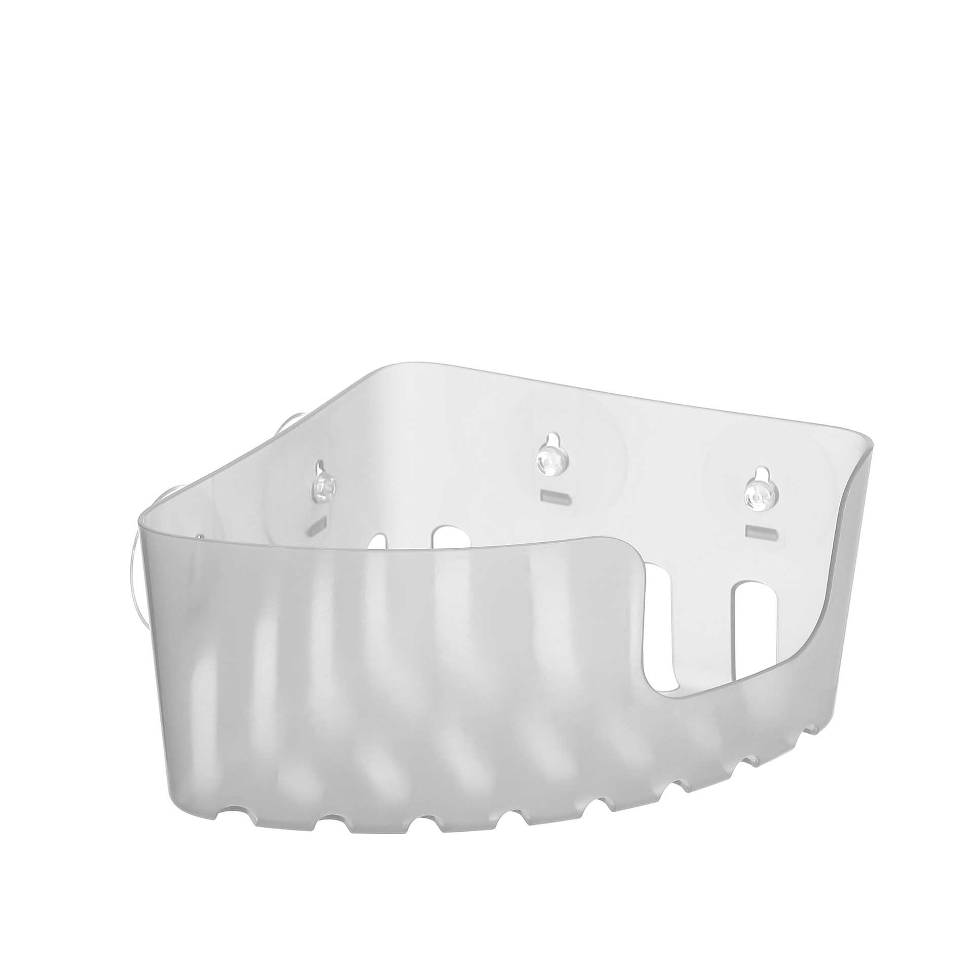 Cesto de Canto Wc com Ventosas Standard 20X20X11cm