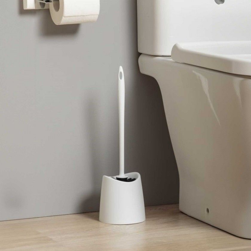 Escovilhão WC Standard Branco 12X38cm Escovilhão WC Standard Branco 12X38cm