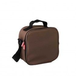 Kit Bolsa Trmica + 4 Caixas Urban Food Castanho 2X0.2L+2X0.5L