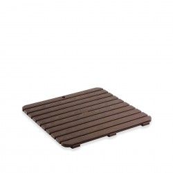 Estrado Base de Chuveiro Castanho 55X55X3CM Estrado Base de Chuveiro Castanho 55X55X3CM