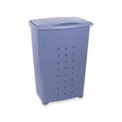 Cesto Roupa Millenium Azul 60L 42X35.5X64CM