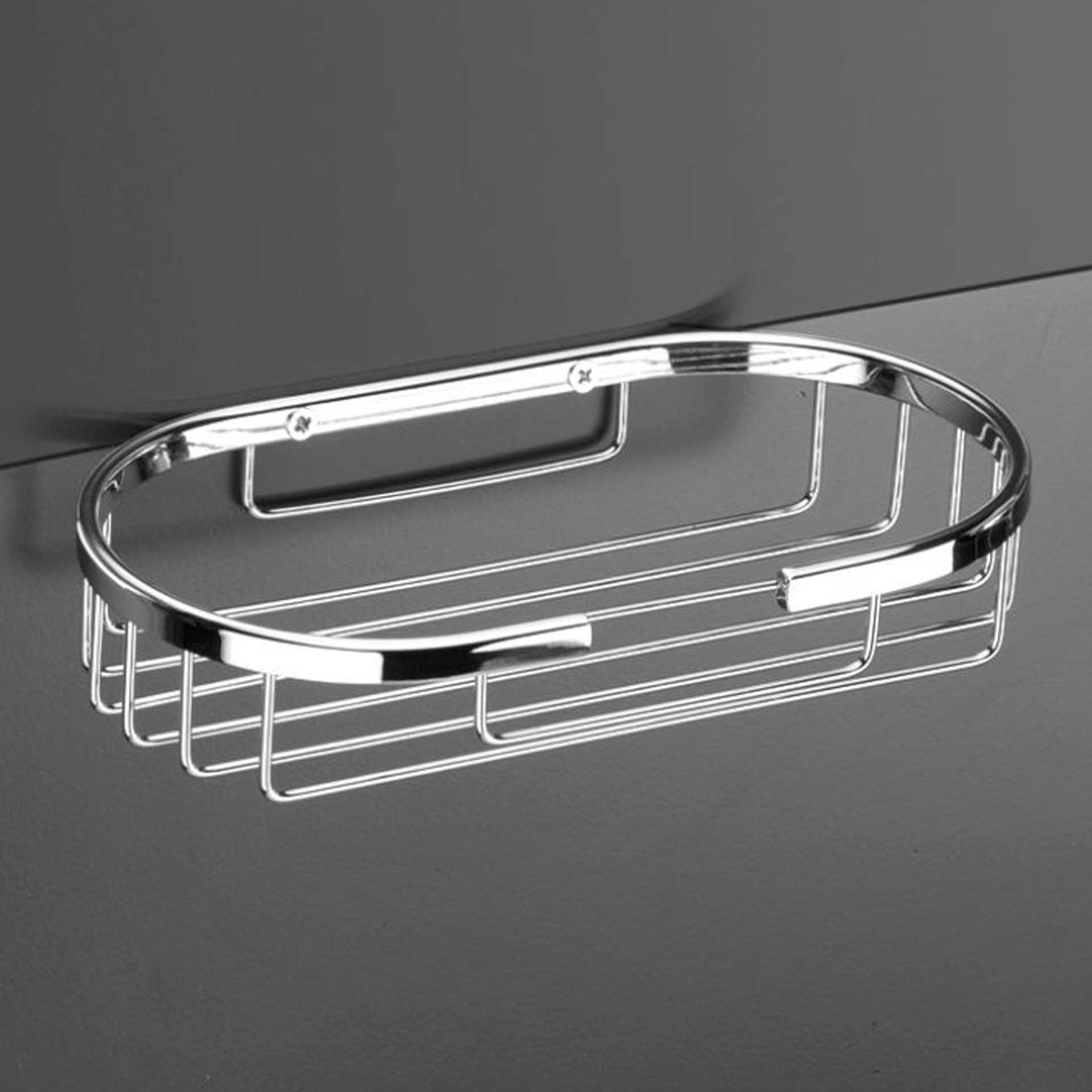 Cesto Oval Krom 20X11X4CM