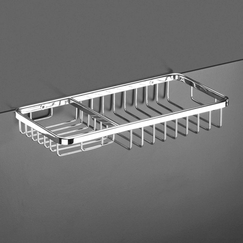 Cesto Retangular Krom 25.5X12X4CM