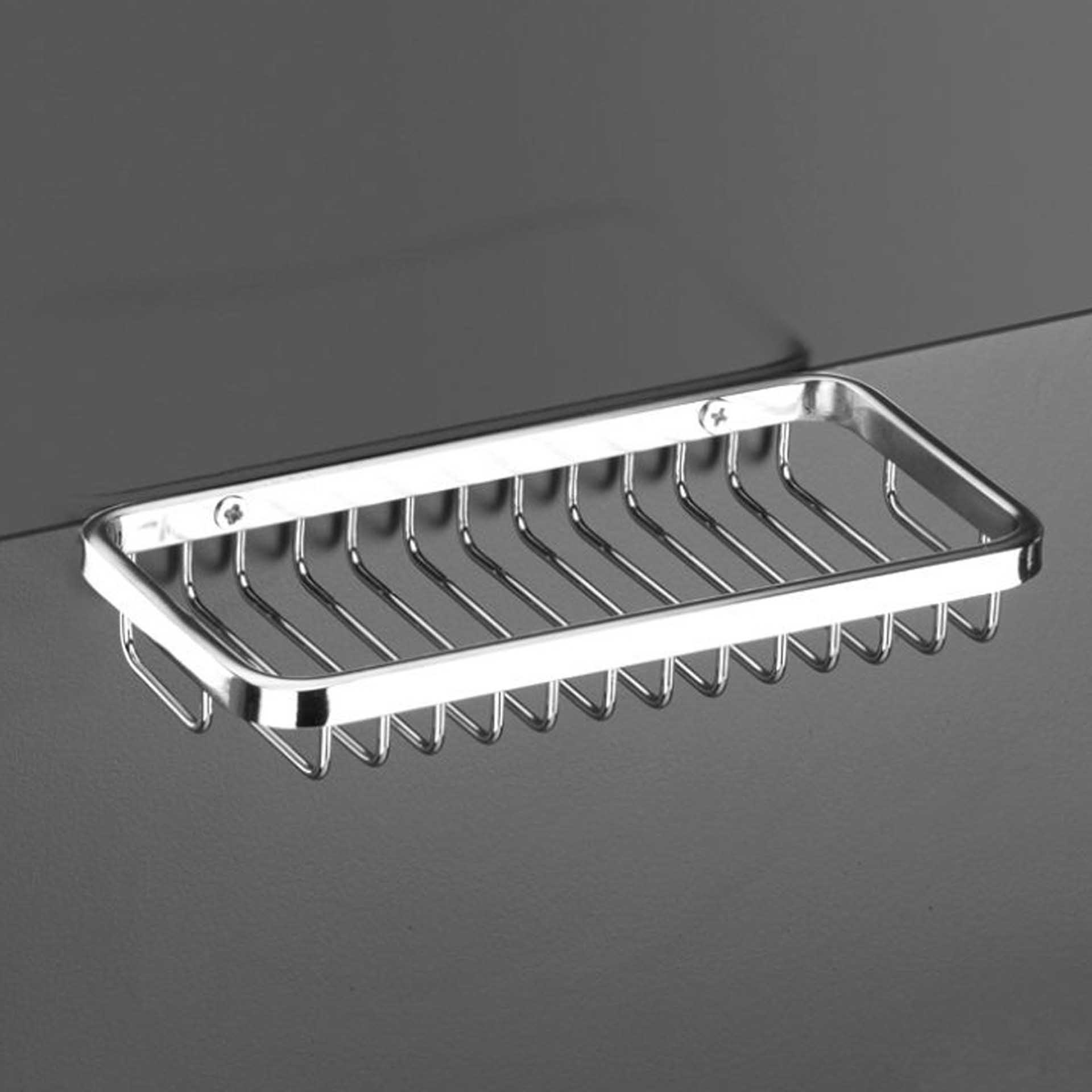 Cesto Retangular Krom 17X8.5X2.5CM