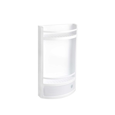 Estante Wc Retangular com Gaveta Branco 29X11X51CM