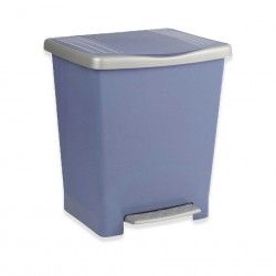 Balde Lixo com Pedal Millenium Azul 23L / 33.5X30X39CM