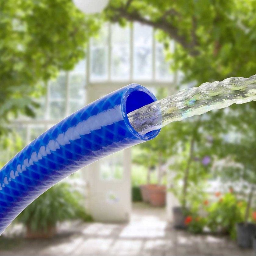 Mangueira Azul com Acessórios 15Mm 5/8" 15M Mangueira Azul com Acessórios 15Mm 5/8" 15M