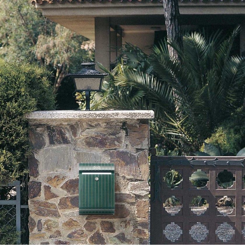 Caixa Correio Piccolo Verde 25.2X11X37.7CM