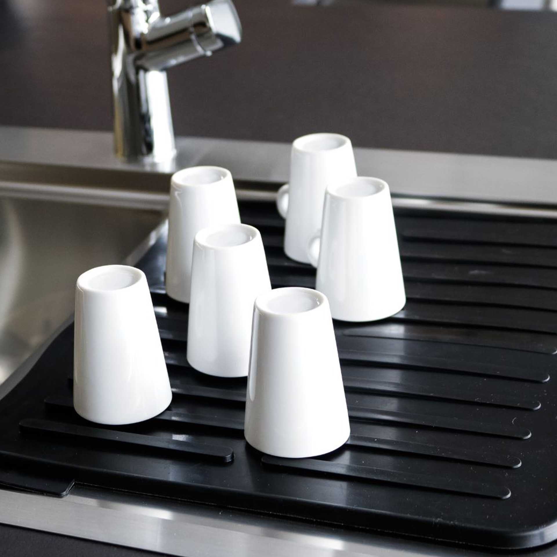 Tapete Escorredor Loiça Silicone Beclassic Bege 45X30X0.8cm