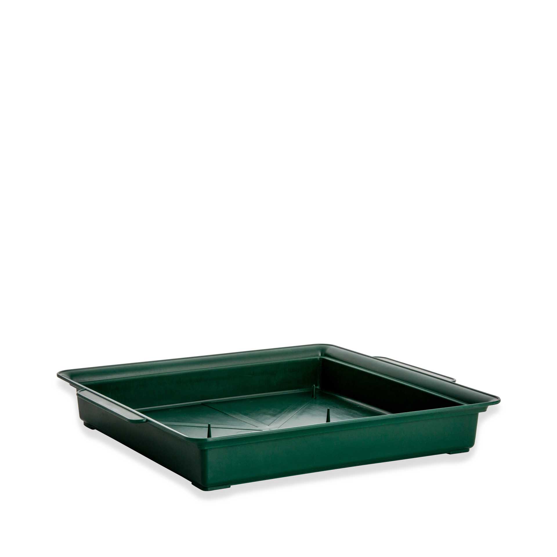 Tabuleiro para Esponja Quadrado Verde 23X22cm