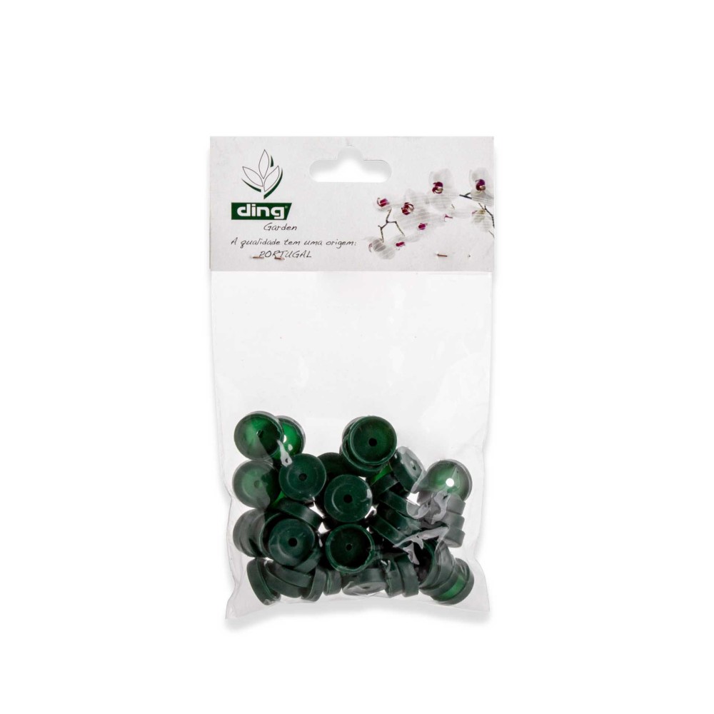 Tampa para Pé Orquídea Verde Pack 50