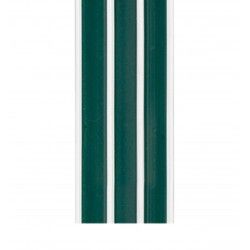 Cortina Tira-Lis 100X200cm Ref.803 Verde Fio Branco