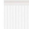 Cortina Tira-Lis 90X200cm Ref.808 Branco Fio Branco