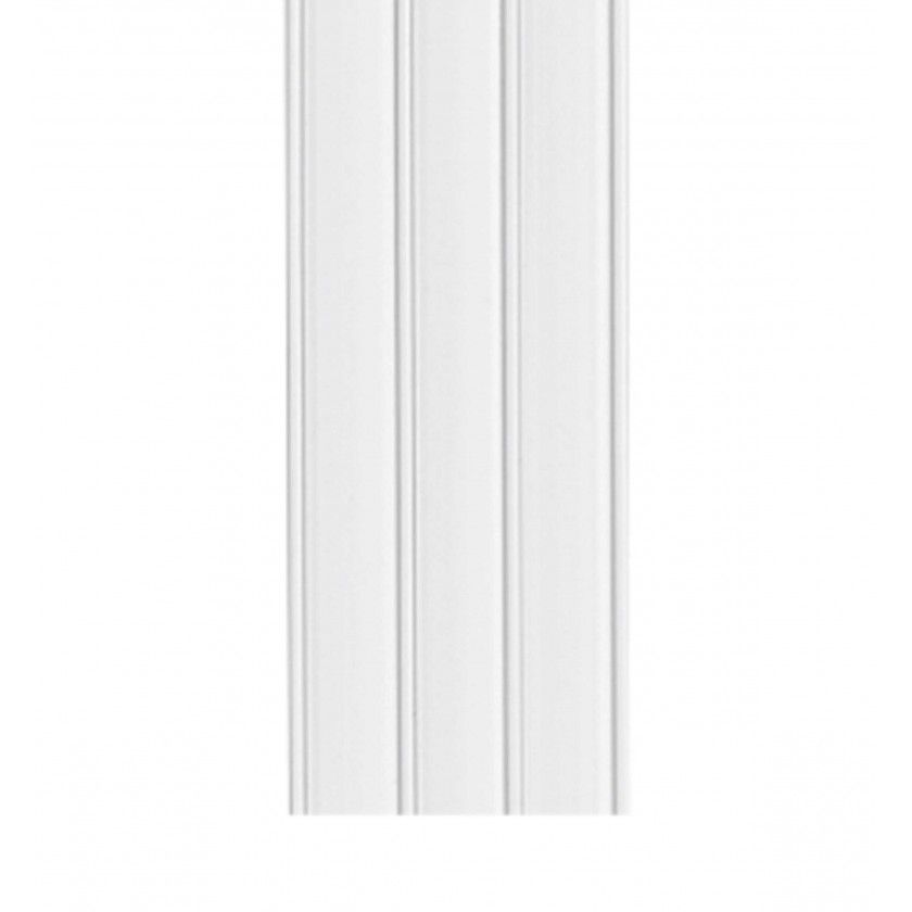 Cortina Tira-Lis 90X200cm Ref.808 Branco Fio Branco