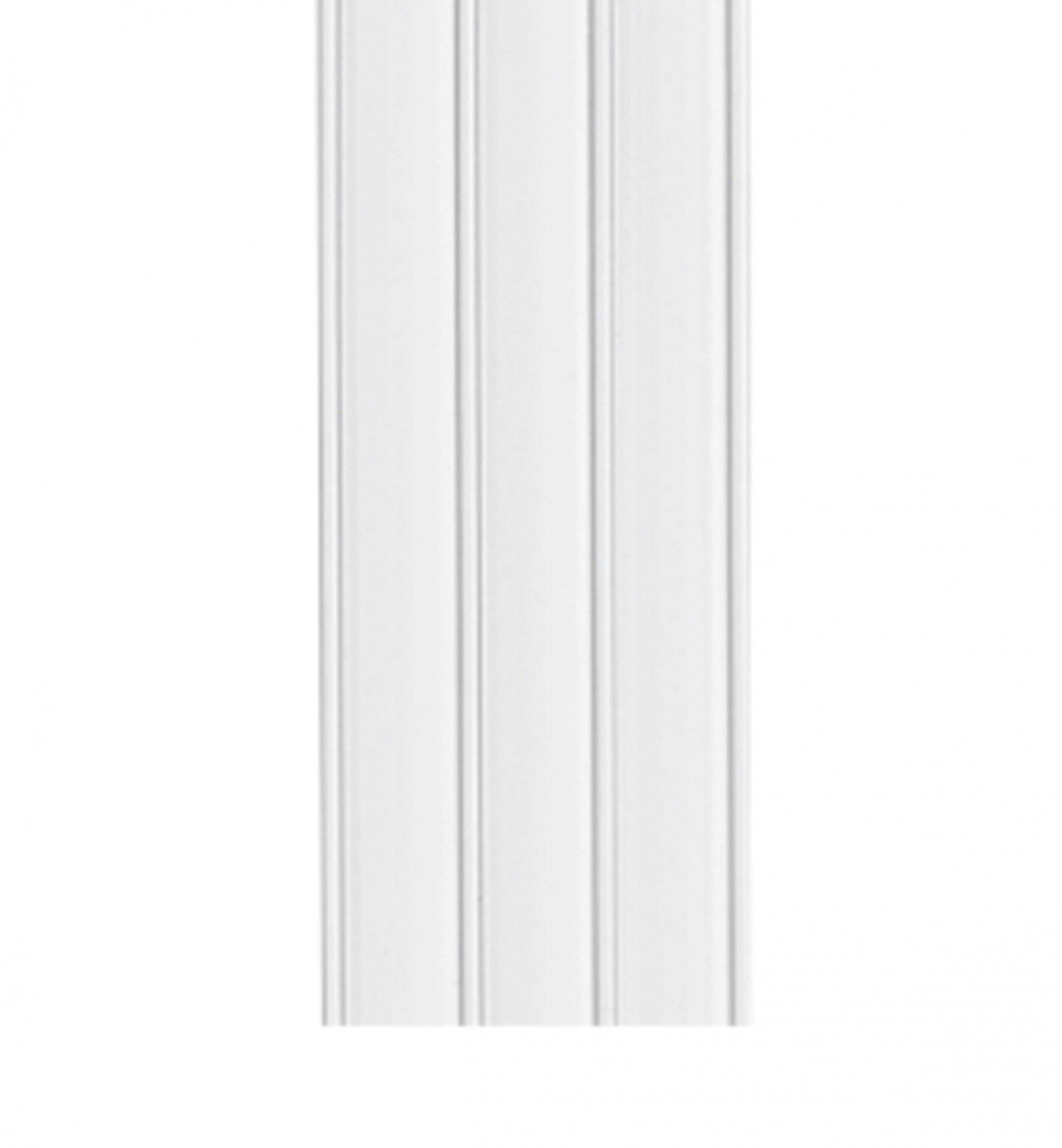 Cortina Tira-Lis 90X200cm Ref.808 Branco Fio Branco