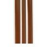 Cortina Tira-Lis 90X200cm Ref.800 Castanho Fio Branco Cortina Tira-Lis 90X200cm Ref.800 Castanho Fio Branco