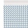 Cortina Nova Ibiza 120X200cm Ref.90 Branco Fio Azul Cortina Nova Ibiza 120X200cm Ref.90 Branco Fio Azul