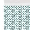Cortina Nova Ibiza 110X200cm Ref.92 Branco Fio Verde Cortina Nova Ibiza 110X200cm Ref.92 Branco Fio Verde