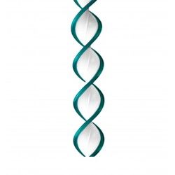 Cortina Nova Ibiza 90X200cm Ref.92 Branco Fio Verde