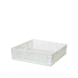 Caixa Contentora Perfurada Branco 21.8L 49.5X49.5X13.5cm