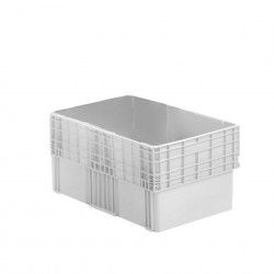 Caixa Contentora Fechada Branco 58L 60X40X31.3cm