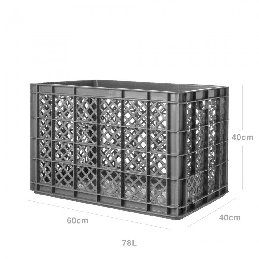 Caixa Contentora Perfurada F.T. 78L 60X40X40cm Caixa Contentora Perfurada F.T. 78L 60X40X40cm