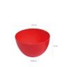 Tigelo Plstico Vermelho 500ml 12X7cm