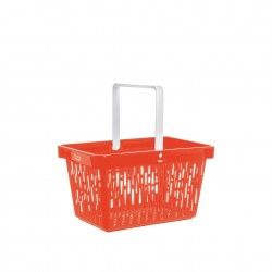 Cesto Multiusos com Asa Vermelho 15l 40X30X24.5cm
