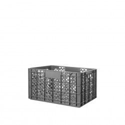 Caixa Contentora Fechada Cinza 62l 60X40X32cm
