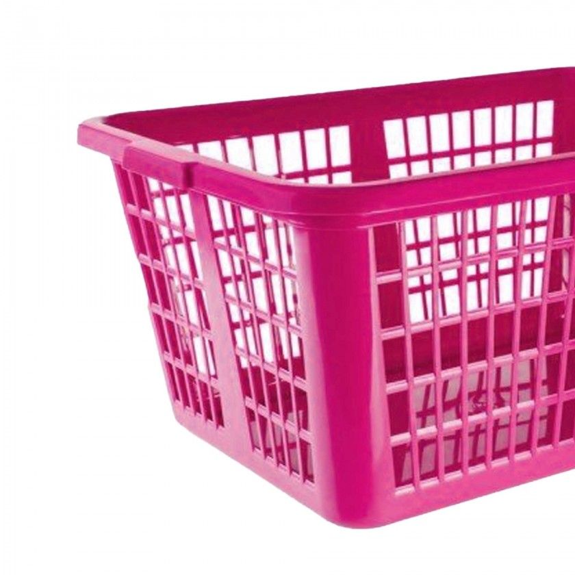 Cesto Multiusos Rosa 59X41X26cm
