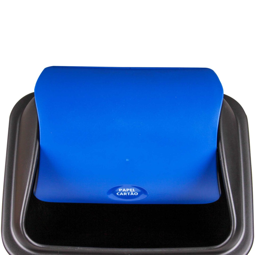 Balde com Tampa Basculante 42l 65X36X30cm