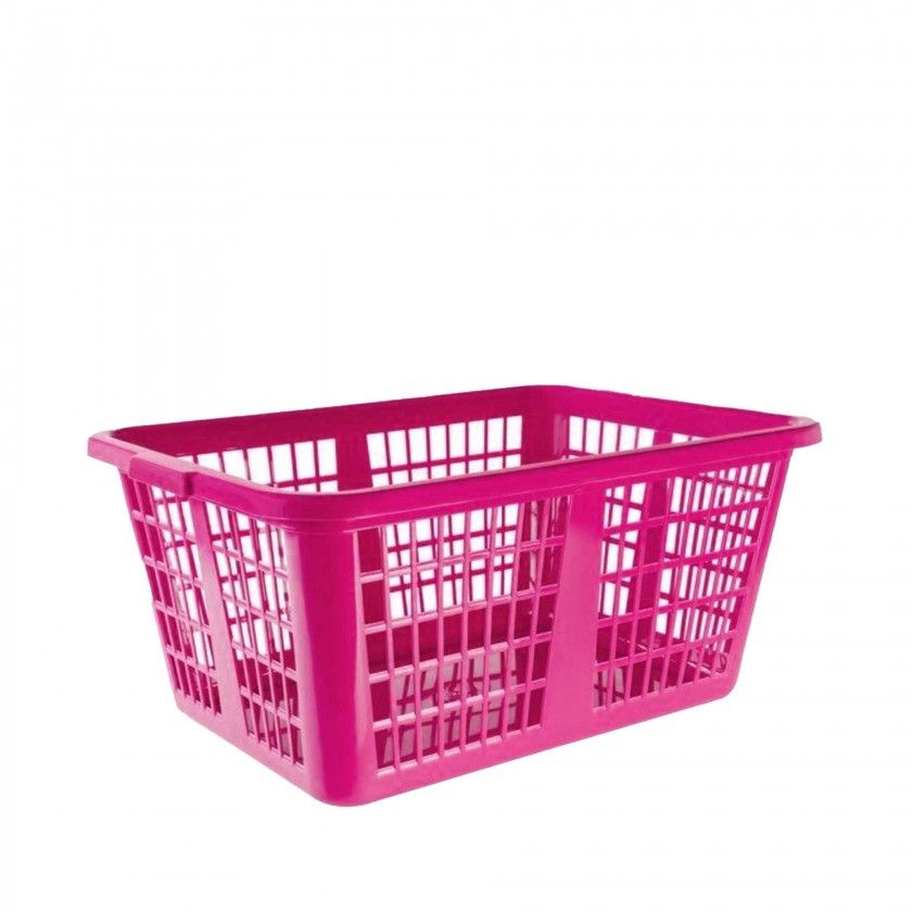 Cesto Multiusos Rosa 59X41X26cm