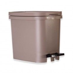 Balde Be-til com Pedal Bege 10l 22.5X34X27.5cm