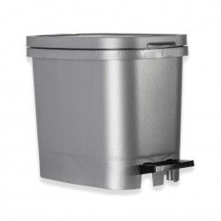Balde Be-til com Pedal Cinzento 10l 22.5X34X27.5cm