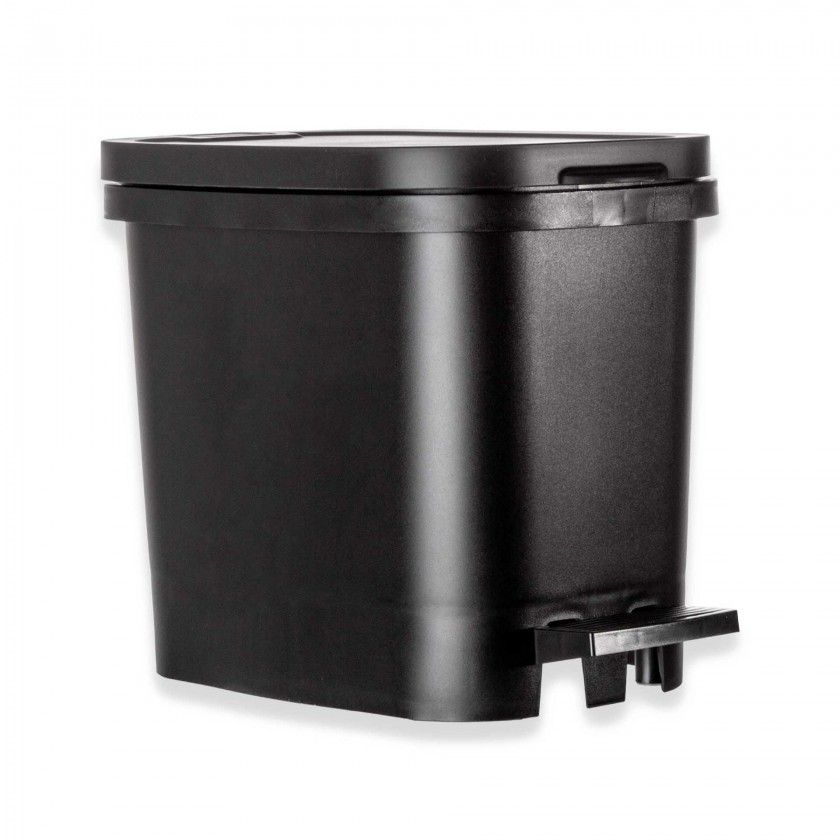 Balde Be-til com Pedal Preto 10l 22.5X34X27.5cm
