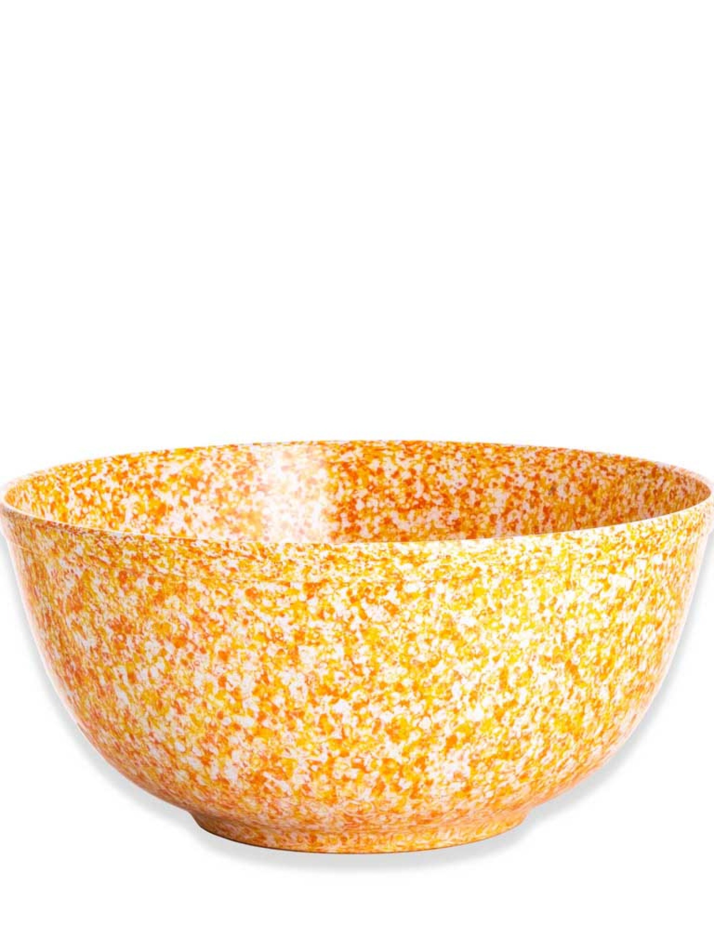 Tigela Melamina Matizada Amarelo e Laranja 3.9L Ø26X11CM