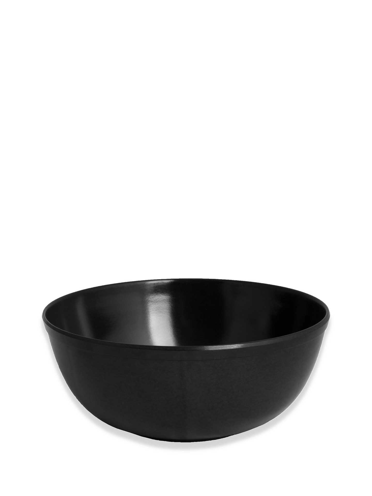 Tigela Melamina Preto 1500ml 18X9.5cm