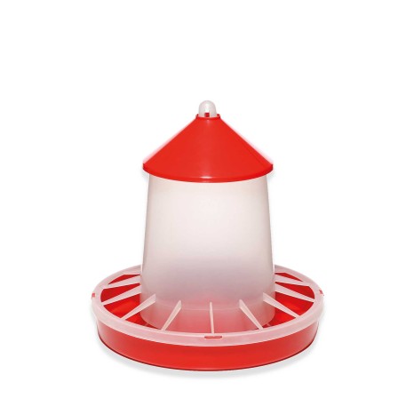 Comedouro com Grelha e Tampa Redondo 6kg 33X35cm - Image product
