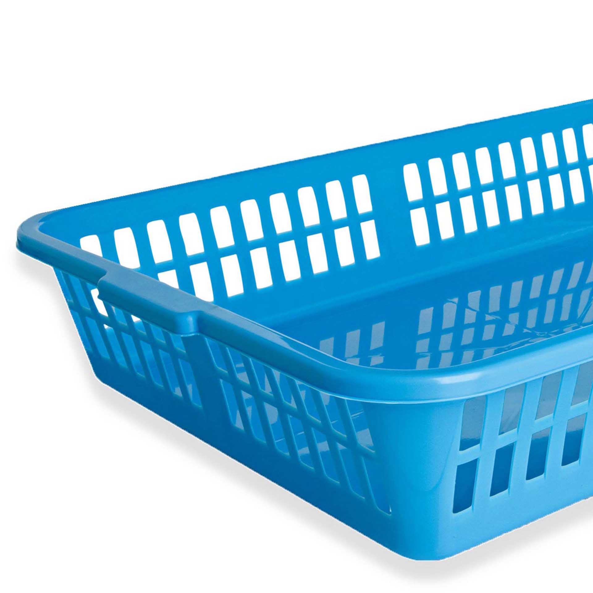 Cesto Multiusos Azul 66X48X12cm